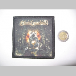 Blind Guardian ofsetová nášivka po krajoch obšívaná  cca. 9x9cm